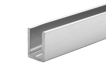 Профиль для душевых перегородок алюминиевый опорный купить в Казани