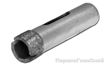 Алмазная коронка для плитки, Ø15 мм, гайка М10 k403 купить в Казани