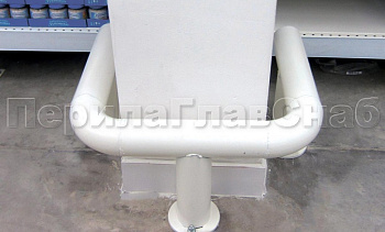 Отбойник для автомобилей из черного металла в Казани. Готовые проекты ПерилаГлавСнаб