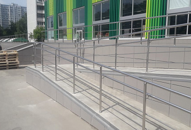 Поручни для инвалидов из нержавеющей стали купить в Казани