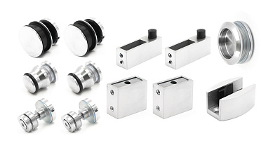 Комплект раздвижной системы для душевой, AISI 304, шлифованный t401 SSS купить в Казани