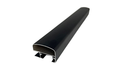 Трек для раздвижной системы на G-профиле, длина 3000мм, черный t408-3 BL купить в Казани