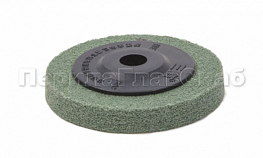 (Расходн.) круг абразивный из нетканого материала 100х12 мм, Grit 240-280 (на тарелке), зеленый k424-3 купить в Казани