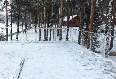 Хромированные перила купить в Казани