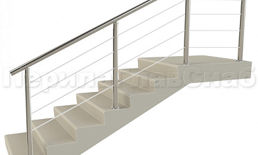 Заполнение из 4х тросиков (тросик в оболочке) для крыльца купить в Казани