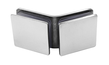 Коннектор для душевой кабины стекло-стекло 135° 45х45 мм полированный t726-2 PSS  купить в Казани