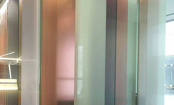 Перегородки в офис с подсветкой в Казани. Готовые проекты ПерилаГлавСнаб