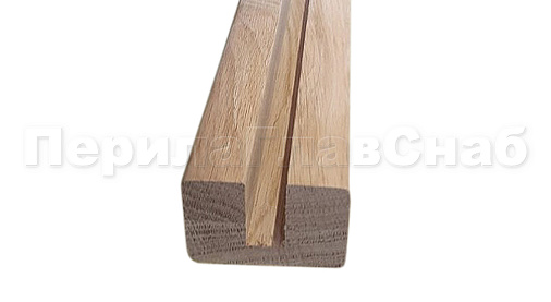 Поручень Дуб профильный  в Казани. Комплектующие для лестничных ограждений и перил ПерилаГлавСнаб Поручень Дуб профильный  в Казани. Комплектующие для лестничных ограждений и перил ПерилаГлавСнаб