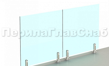 Ограждение без поручня на министойках в Казани. Готовые проекты ПерилаГлавСнаб