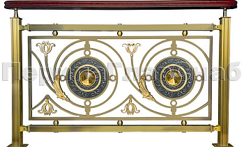 Латунные ограждения лестниц серия – Валгалла XL04 в Казани. Готовые проекты ПерилаГлавСнаб Латунные ограждения лестниц серия – Валгалла XL04 в Казани. Готовые проекты ПерилаГлавСнаб