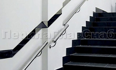 Пристенный поручень из нержавеющей стали 50 мм купить в Казани
