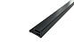 Профиль-упор для душевых, длина 2200 мм, черный t116 BL