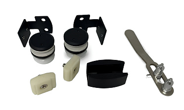 Комплект раздвижной системы на G-профиле, черный t407 BL  купить в Казани