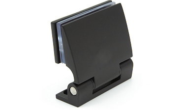 Петля для душевой стена-стекло 90°, односторонняя, без реза, нержавеющая сталь AISI 304, черная t315 BL  купить в Казани Петля для душевой стена-стекло 90°, односторонняя, без реза, нержавеющая сталь AISI 304, черная t315 BL  купить в Казани