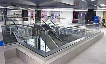 Стеклянные перила для атриумов в Казани. Готовые проекты ПерилаГлавСнаб