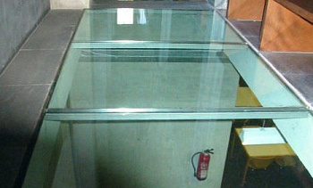 Стеклянный потолок в муниципальном заведении в Казани. Готовые проекты ПерилаГлавСнаб