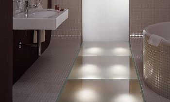 Стеклянные полы в ванной в Казани. Готовые проекты ПерилаГлавСнаб