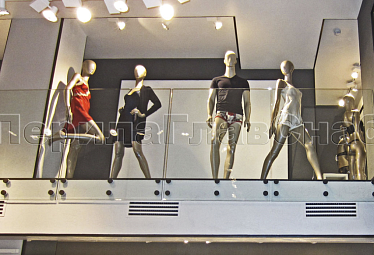 Стеклянные ограждения для торговых  и бизнес центров купить в Казани