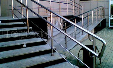 Ограждение пандуса для инвалидов купить в Казани