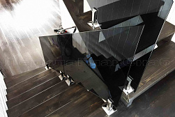 Ограждения лестничных маршей в Казани. Готовые проекты ПерилаГлавСнаб - фото 12