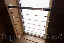 Ограждение на окна из нержавеющей стали в Казани. Готовые проекты ПерилаГлавСнаб - фото 16