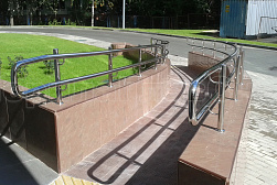 Поручни для инвалидов из нержавеющей стали в Казани. Готовые проекты ПерилаГлавСнаб - фото 4