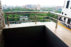 Перила и ограждения из нержавеющей стали с двумя ригелями в Казани. Готовые проекты ПерилаГлавСнаб - фото 1