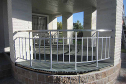 Перила и ограждения с вертикальным заполнением в Казани. Готовые проекты ПерилаГлавСнаб - фото 15