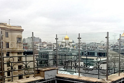 Цельностеклянные ограждения для крыш в Казани. Готовые проекты ПерилаГлавСнаб - фото 19