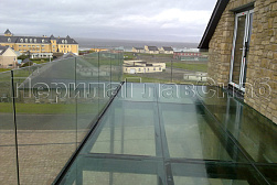 Стеклянные перила для балконов в Казани. Готовые проекты ПерилаГлавСнаб - фото 25