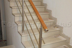 Хромированные перила в Казани. Готовые проекты ПерилаГлавСнаб - фото 5