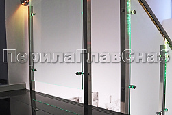 Поручни, перила и ограждения с подсветкой в Казани. Готовые проекты ПерилаГлавСнаб - фото 25