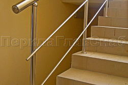 Перила и ограждения из нержавеющей стали с двумя ригелями в Казани. Готовые проекты ПерилаГлавСнаб - фото 9