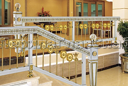 Латунные перила под золото в Казани. Готовые проекты ПерилаГлавСнаб - фото 18 Латунные перила под золото в Казани. Готовые проекты ПерилаГлавСнаб - фото 18