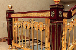 Латунные перила под золото в Казани. Готовые проекты ПерилаГлавСнаб - фото 4 Латунные перила под золото в Казани. Готовые проекты ПерилаГлавСнаб - фото 4