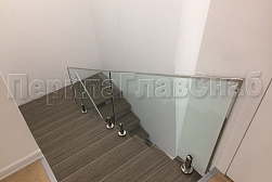 Ограждения лестничных маршей в Казани. Готовые проекты ПерилаГлавСнаб - фото 23