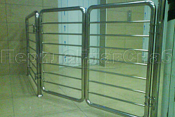 Нержавеющие калитки в Казани. Готовые проекты ПерилаГлавСнаб - фото 12