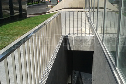 Перила и ограждения с вертикальным заполнением в Казани. Готовые проекты ПерилаГлавСнаб - фото 5