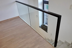 Перила и ограждения из нержавейки и дерева в Казани. Готовые проекты ПерилаГлавСнаб - фото 19