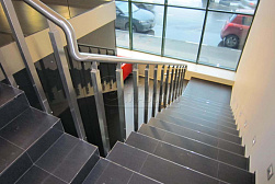 Перила и ограждения с вертикальным заполнением в Казани. Готовые проекты ПерилаГлавСнаб - фото 12