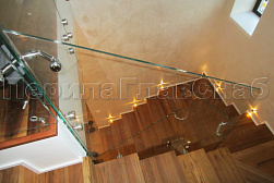 Ограждения лестничных маршей в Казани. Готовые проекты ПерилаГлавСнаб - фото 2