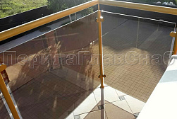 Стеклянные перила для балконов в Казани. Готовые проекты ПерилаГлавСнаб - фото 9