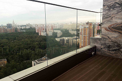 Цельностеклянные ограждения для крыш в Казани. Готовые проекты ПерилаГлавСнаб - фото 11