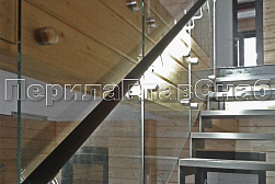 Поручни, перила и ограждения с подсветкой в Казани. Готовые проекты ПерилаГлавСнаб - фото 22