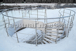 Готовые комплекты перил для лестниц в Казани. Готовые проекты ПерилаГлавСнаб - фото 1