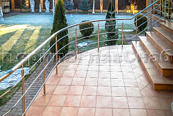 Перила и ограждения для террас в Казани. Готовые проекты ПерилаГлавСнаб - фото 25