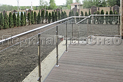 Ограждения для террас в Казани. Готовые проекты ПерилаГлавСнаб - фото 24