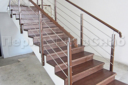 Четырёх и многоригельные перила и ограждения в Казани. Готовые проекты ПерилаГлавСнаб - фото 5