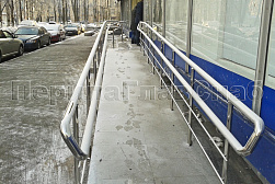 Поручни для инвалидов из нержавеющей стали в Казани. Готовые проекты ПерилаГлавСнаб - фото 23