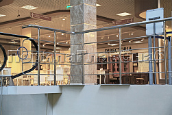 Ограждения из нержавеющей стали с тремя ригелями в Казани. Готовые проекты ПерилаГлавСнаб - фото 4